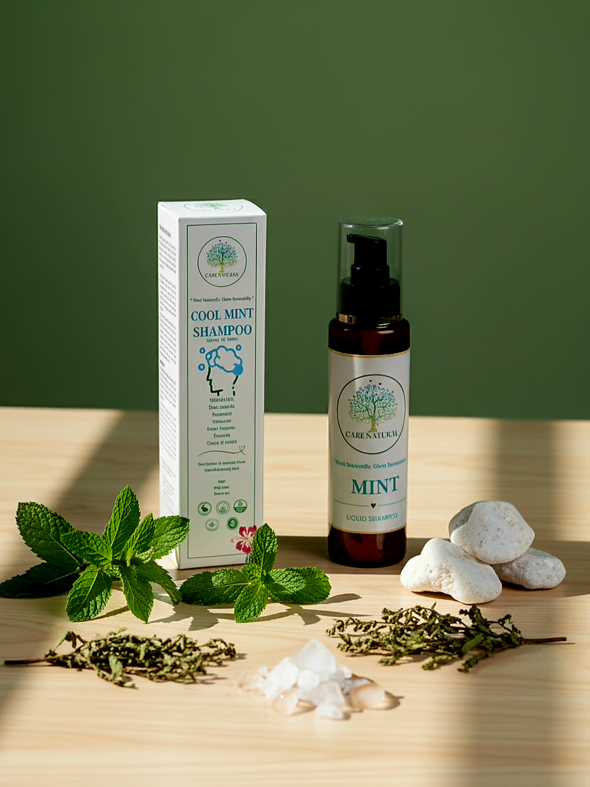 Mint & Silk Cooling Liquid Shampoo