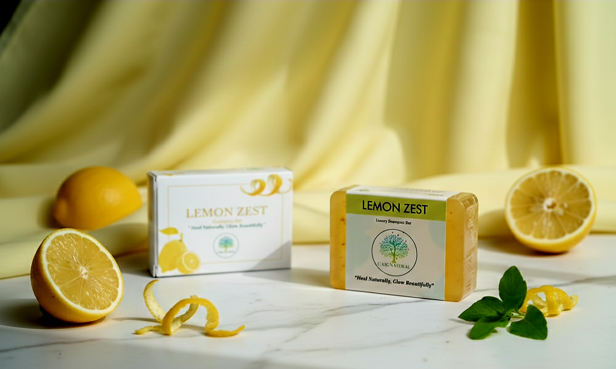 Lemon Zest & Creamy Shampoo Bar