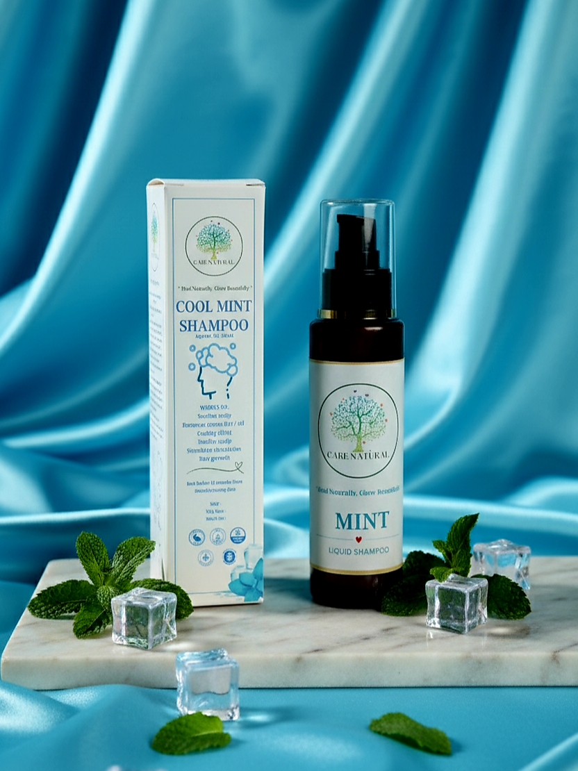 Mint & Silk Cooling Liquid Shampoo