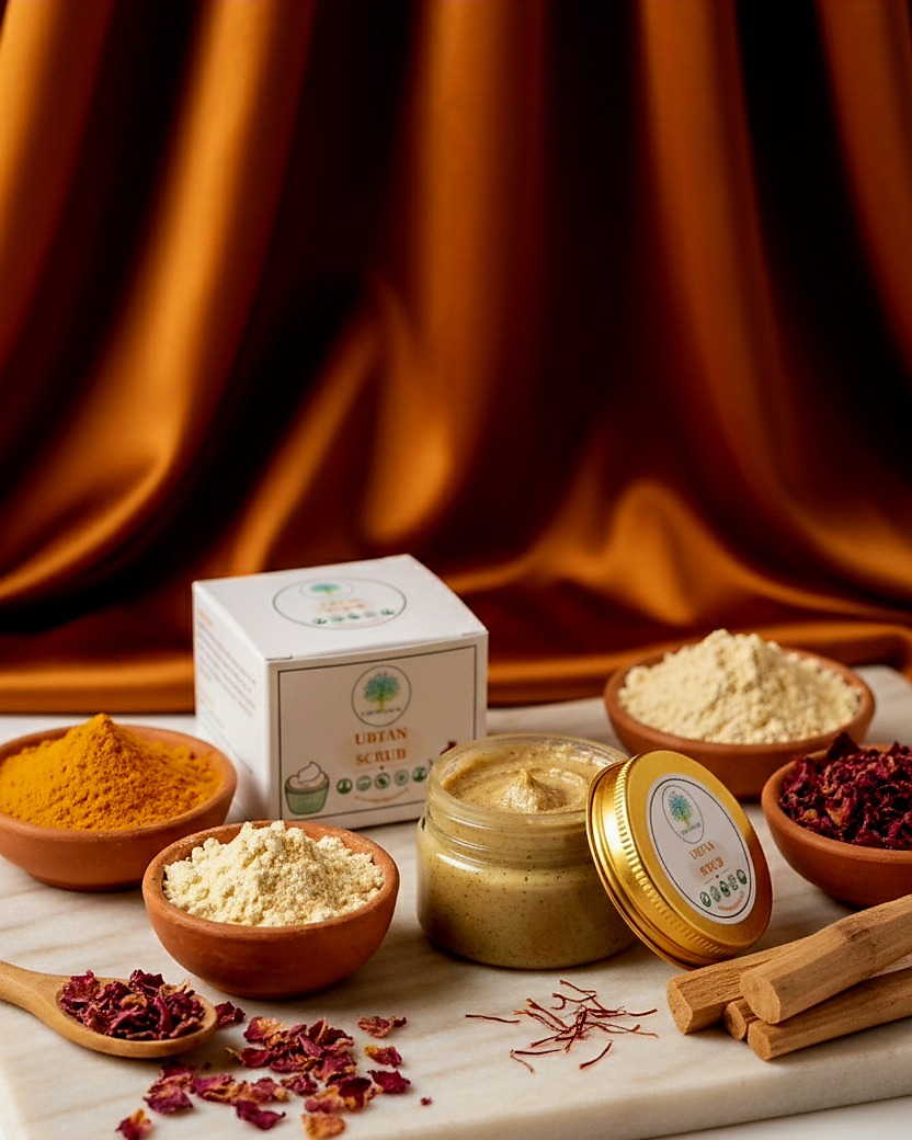 Royal Ubtan & Walnut Luminosity Polish