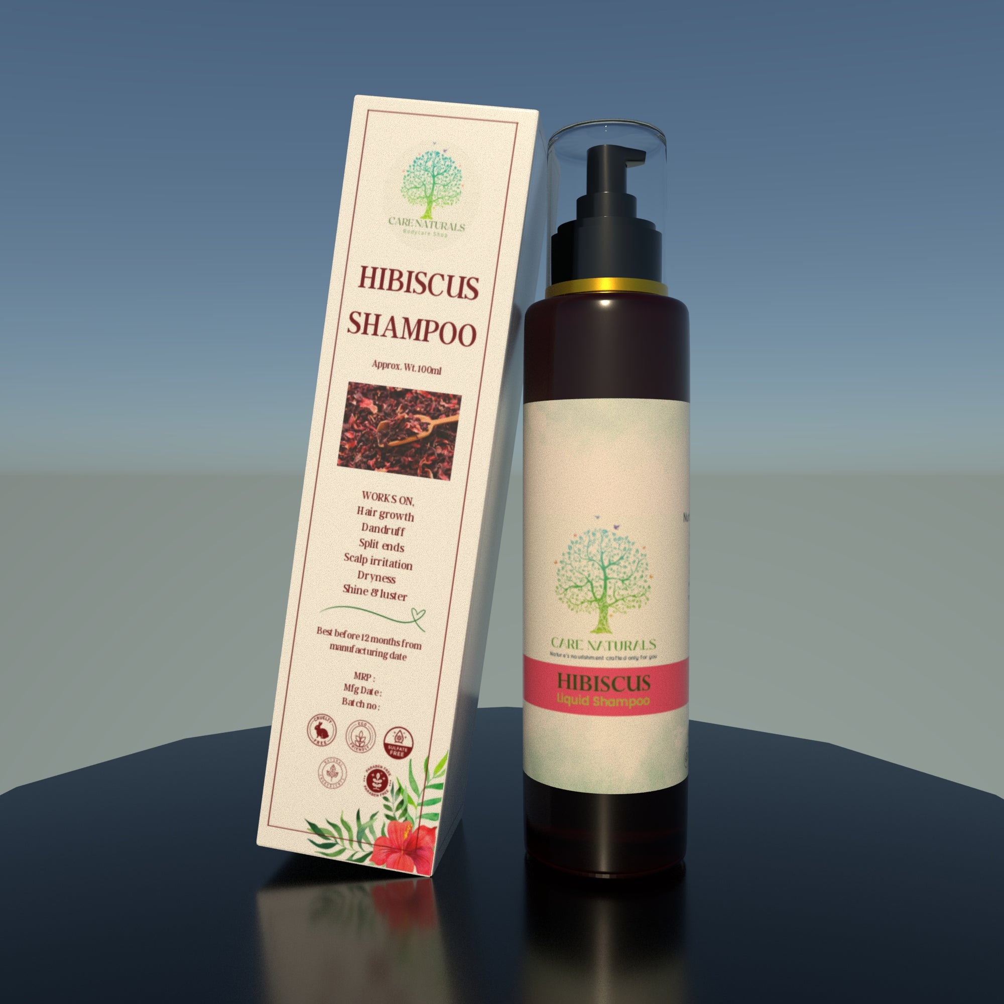 HIBISCUS SHAMPOO – Care Naturals