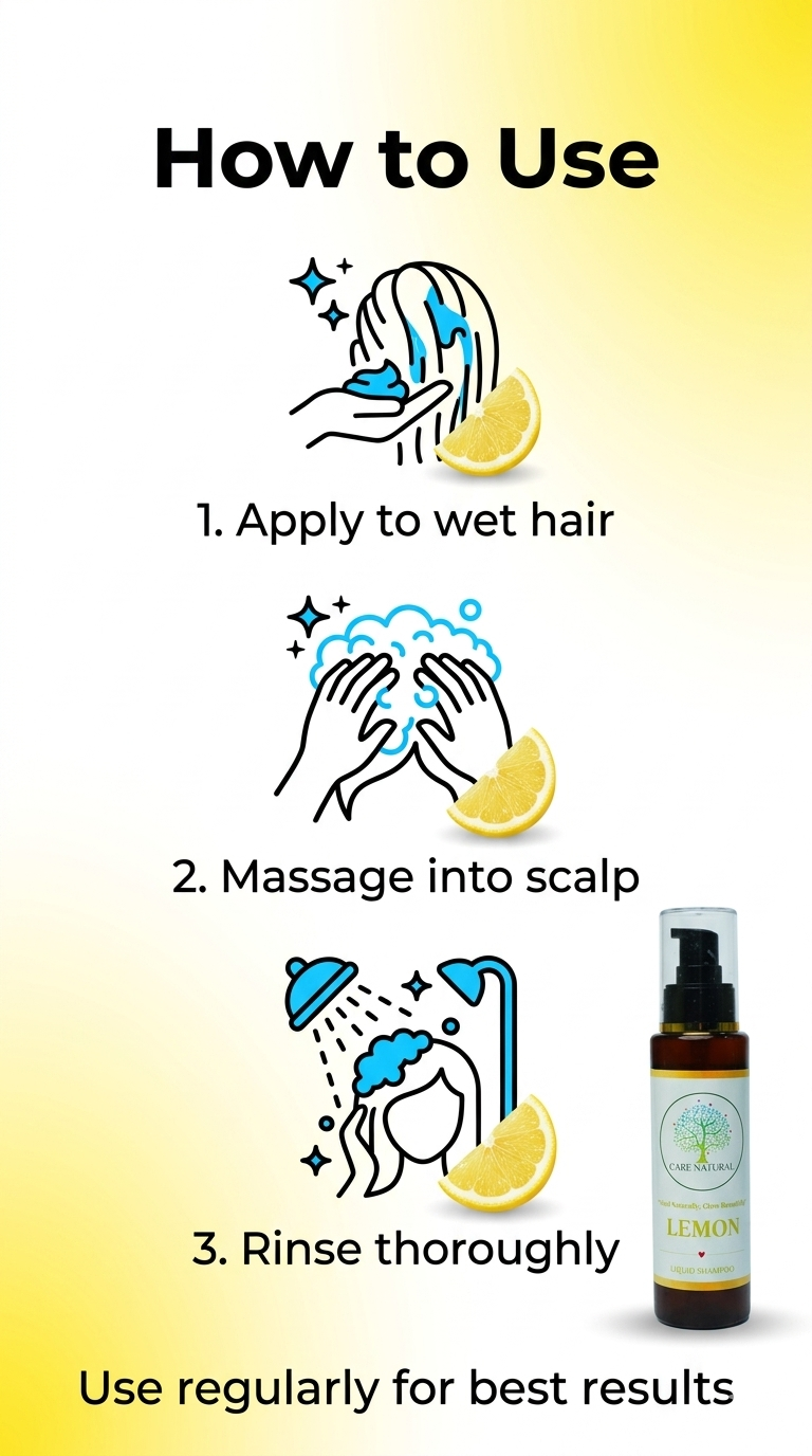 Lemon & Silk Clarifying Liquid Shampoo