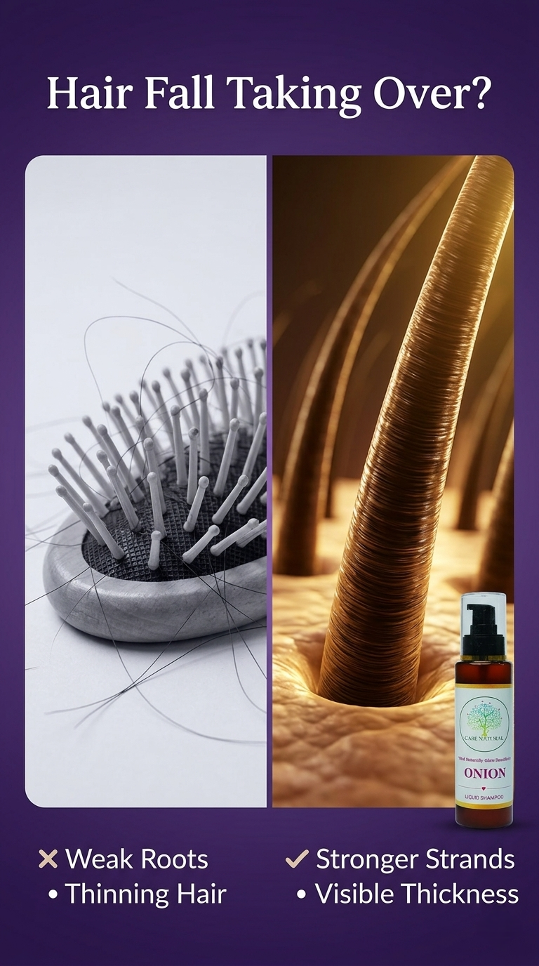 Onion & Silk Growth-Boosting Liquid Shampoo