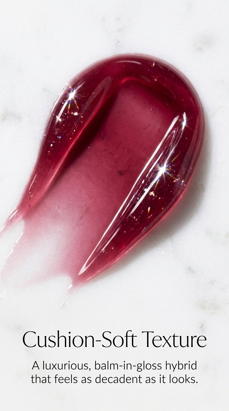 Rose & Strawberry High-Shine Lip Gloss