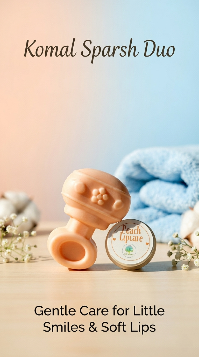 Komal Sparsh Baby & Lip Care Duo