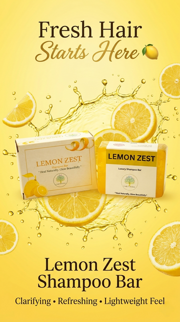 Lemon Zest & Creamy Shampoo Bar