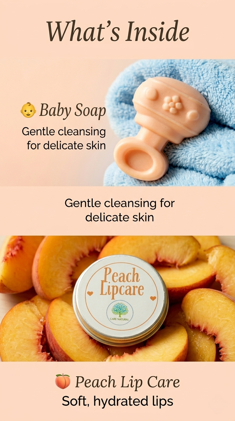 Komal Sparsh Baby & Lip Care Duo