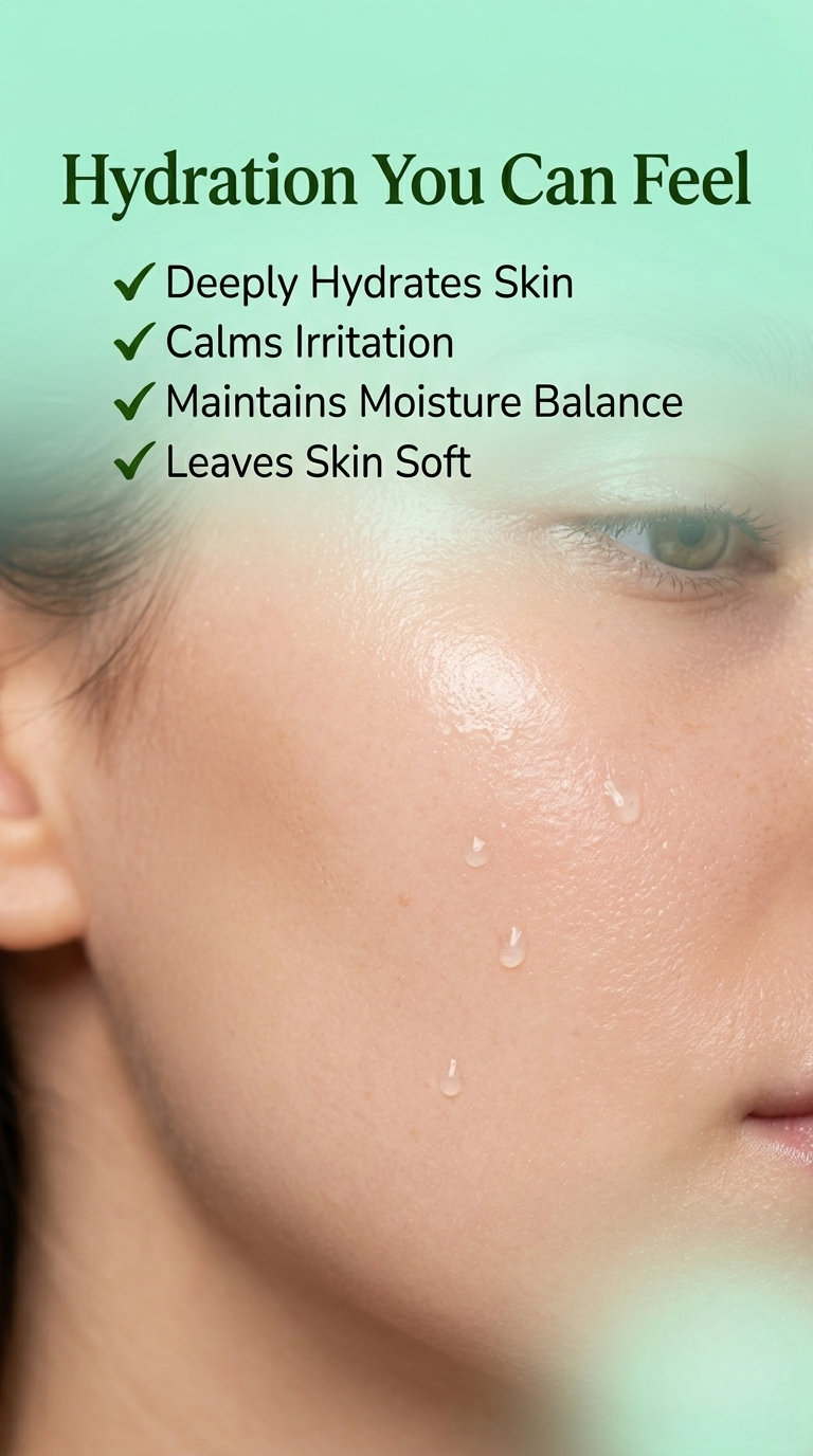 Pure Aloe & Mica Hydration Facewash