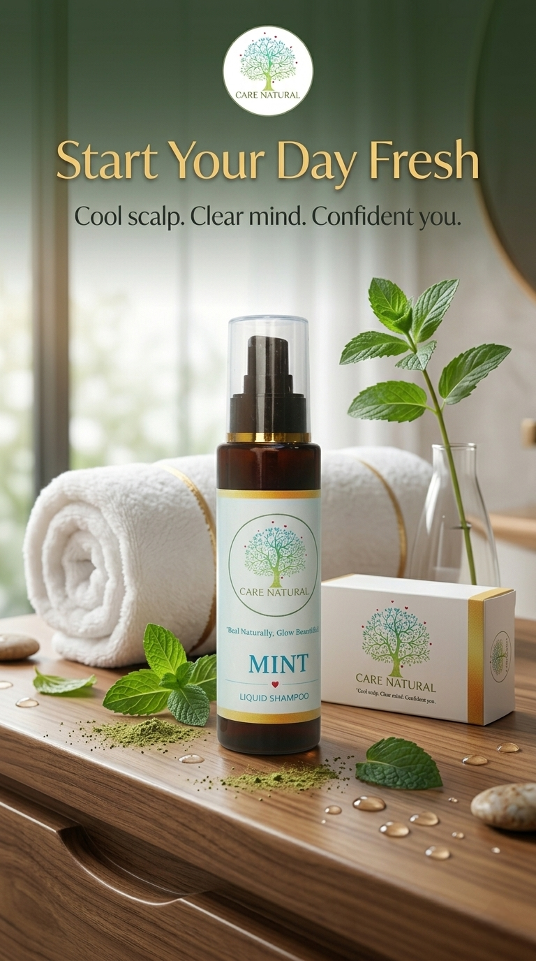 Mint & Silk Cooling Liquid Shampoo