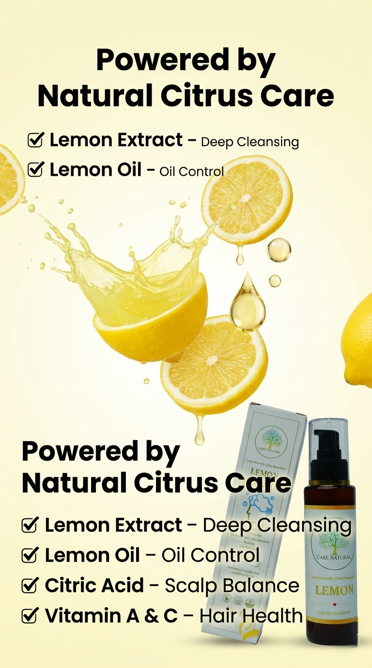 Lemon & Silk Clarifying Liquid Shampoo