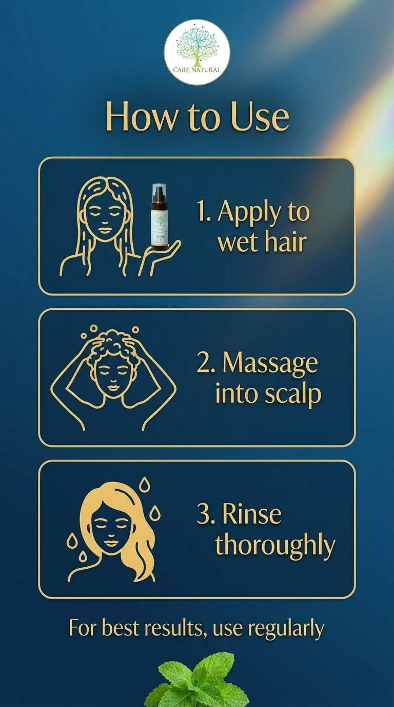 Mint & Silk Cooling Liquid Shampoo
