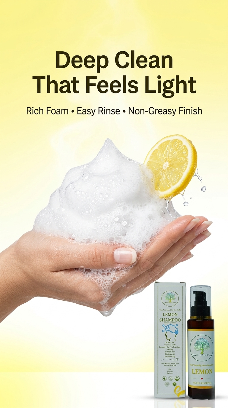 Lemon & Silk Clarifying Liquid Shampoo