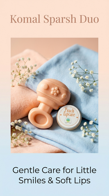 Komal Sparsh Baby & Lip Care Duo
