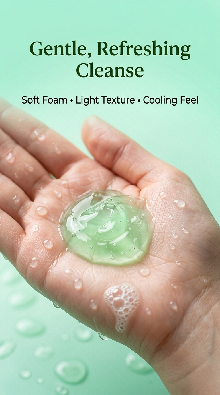 Pure Aloe & Mica Hydration Facewash