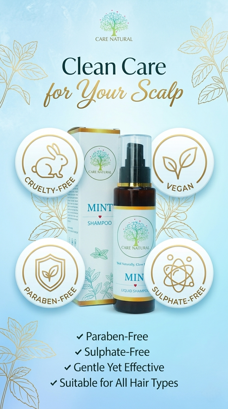 Mint & Silk Cooling Liquid Shampoo