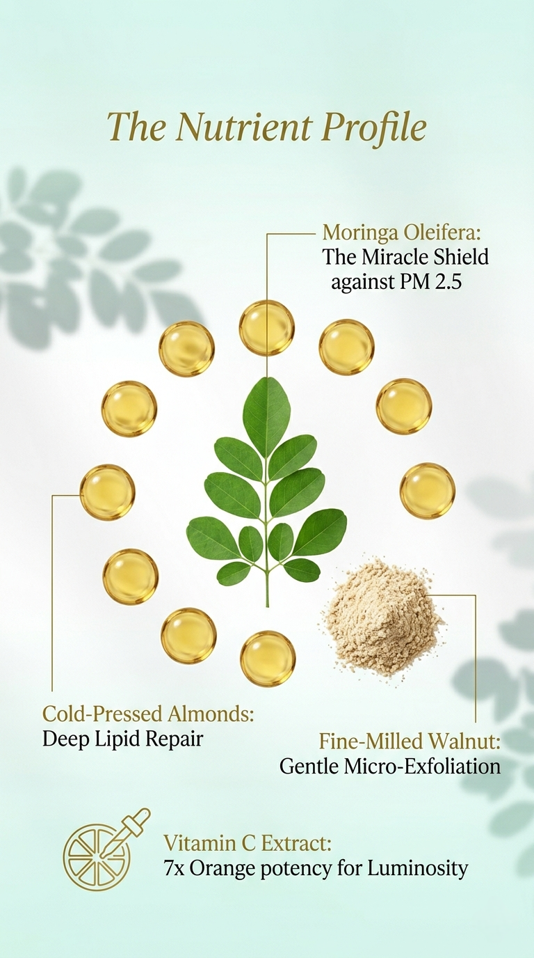 Moringa & Walnut Superfood Polish