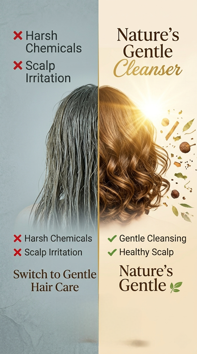 Deep Cleansing Reetha & Silk Shampoo Bar