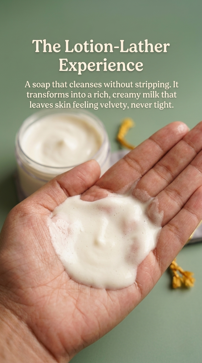 Milk & Triple-Butter Baby Bathing Bar (Teddy)