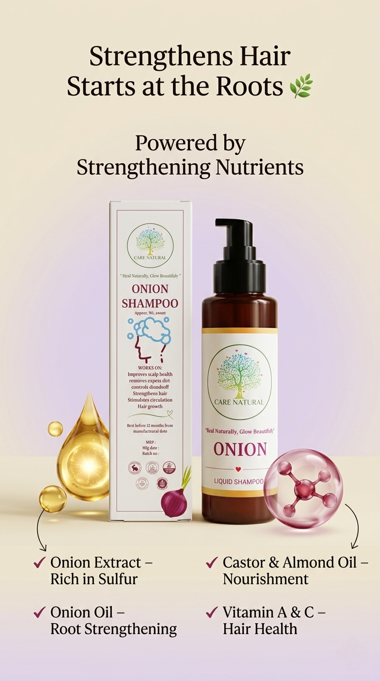 Onion & Silk Growth-Boosting Liquid Shampoo