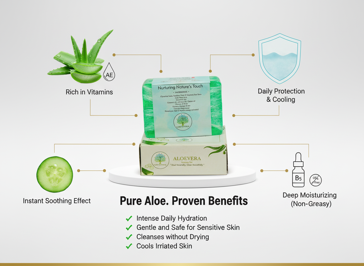 Pure Aloe & Triple-Butter Hydration Bar