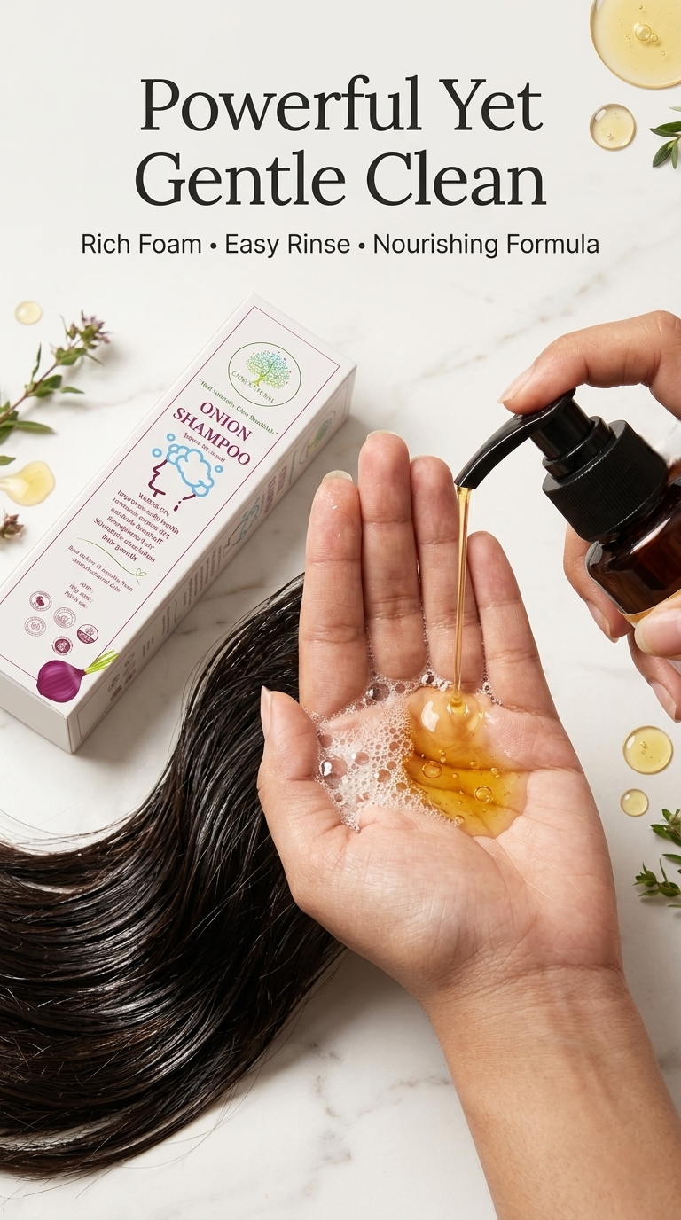 Onion & Silk Growth-Boosting Liquid Shampoo