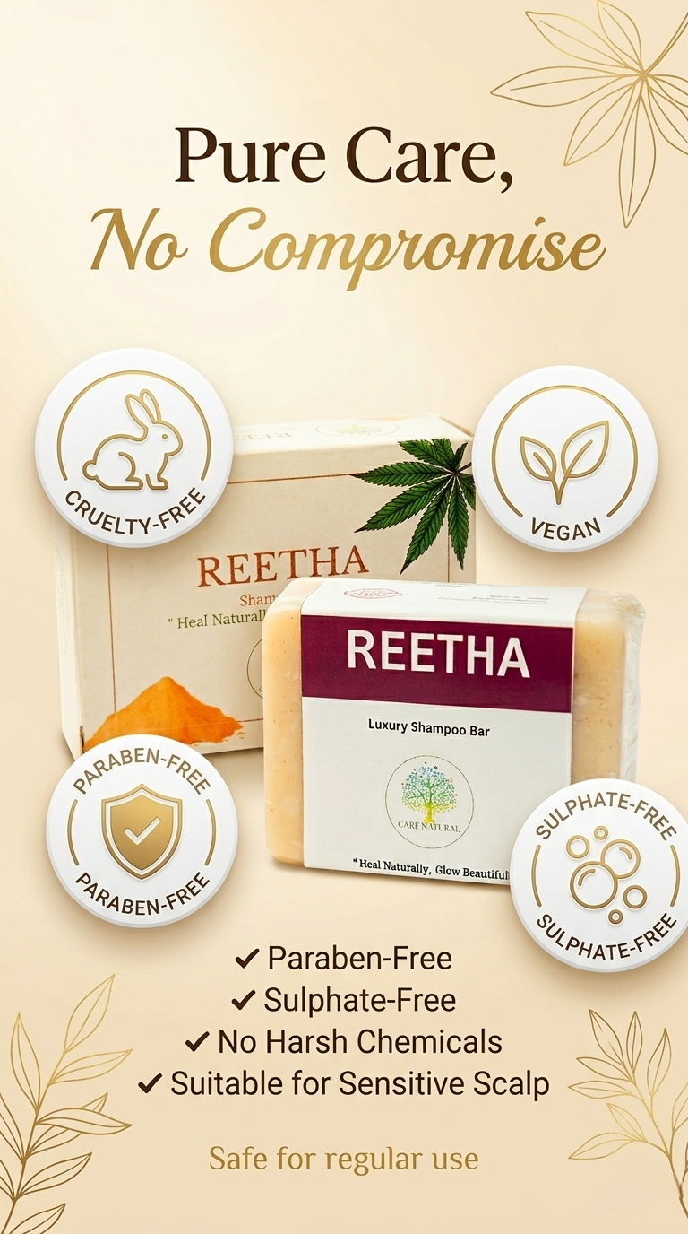 Deep Cleansing Reetha & Silk Shampoo Bar