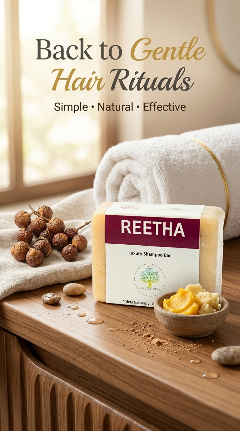 Deep Cleansing Reetha & Silk Shampoo Bar