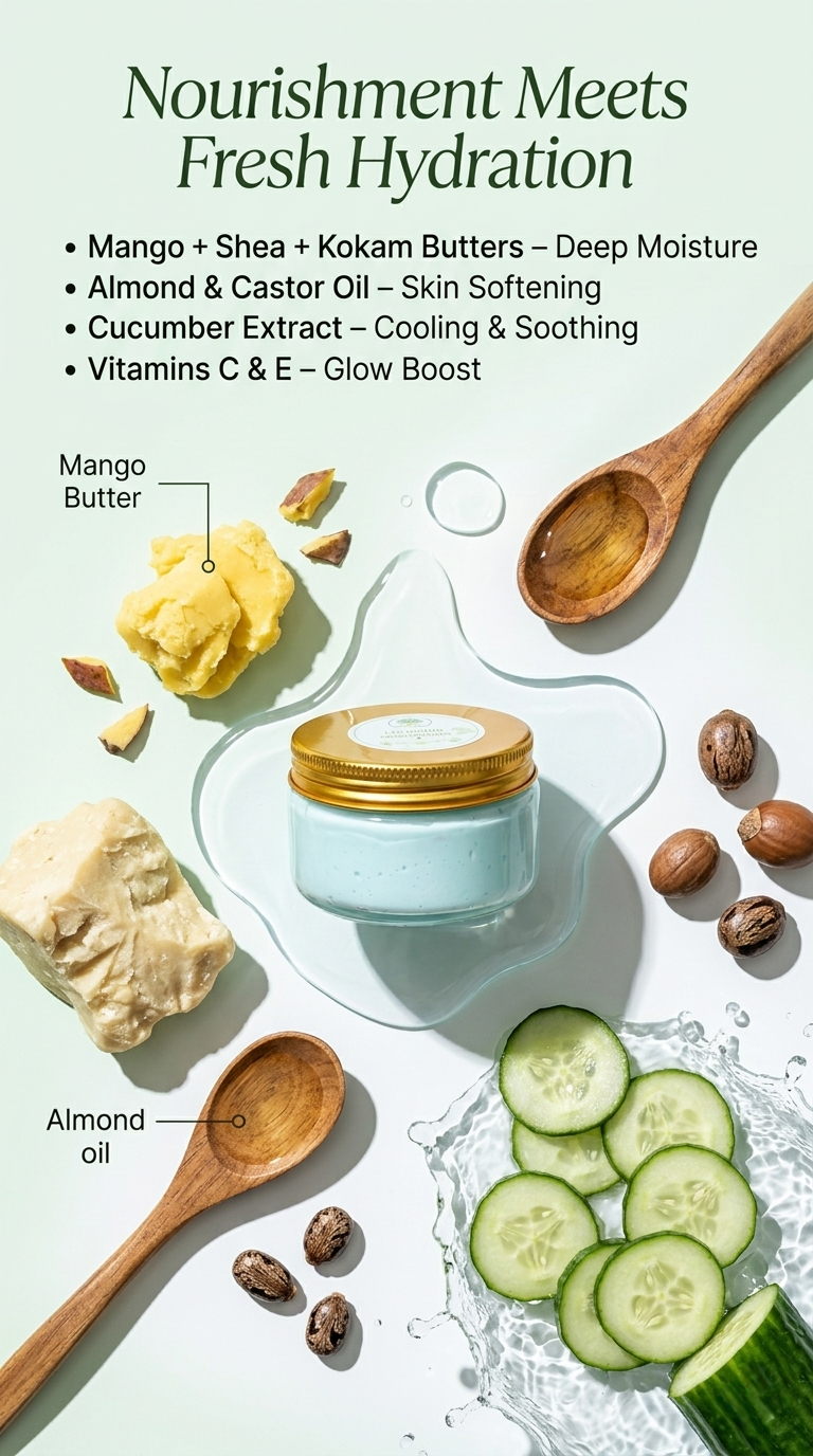 Cucumber & Triple-Butter Hydration Mask