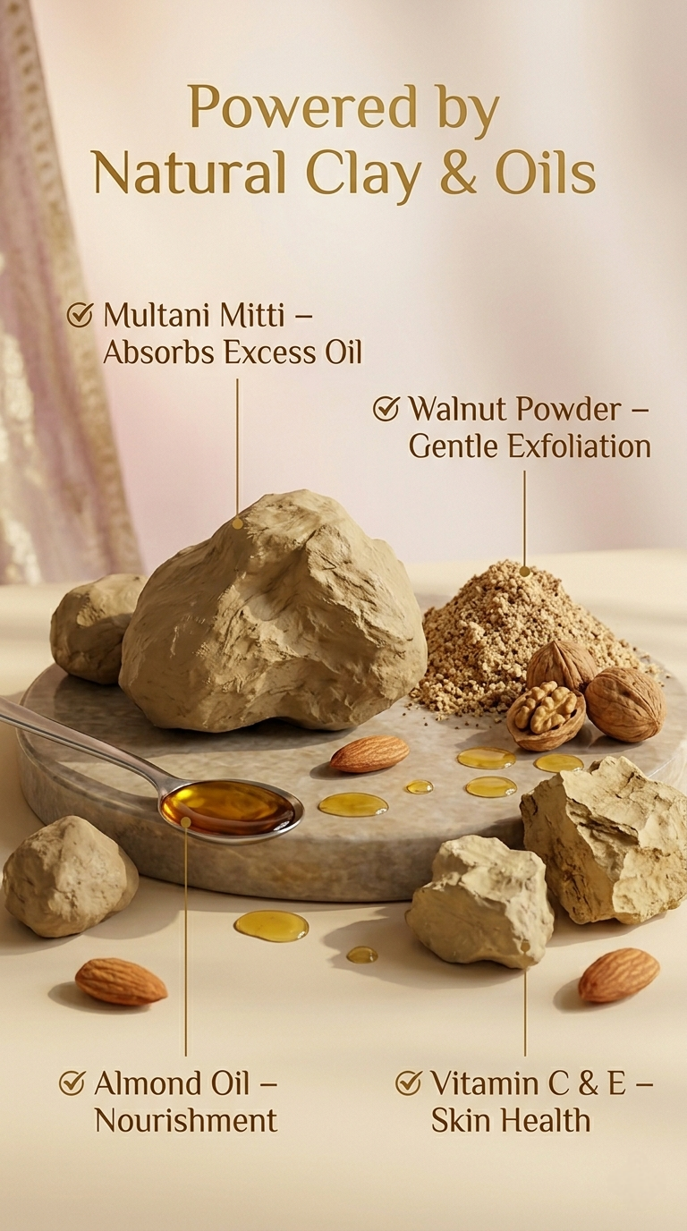 Heritage Multani & Walnut Pore-Refining Polish