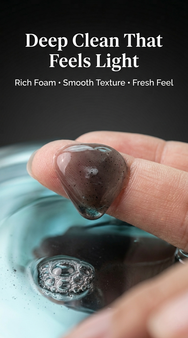Activated Charcoal & Mica Detox Facewash