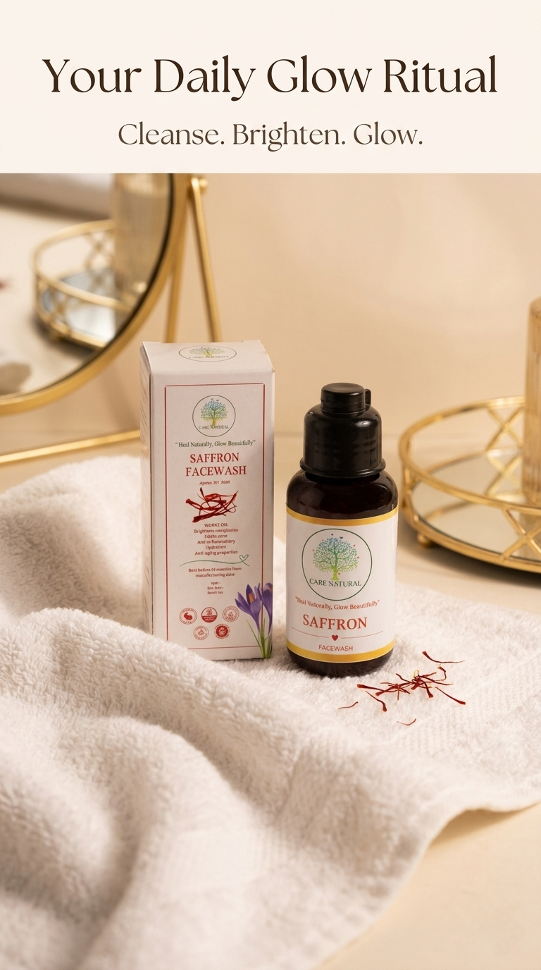 Royal Saffron & Mica Glow Facewash