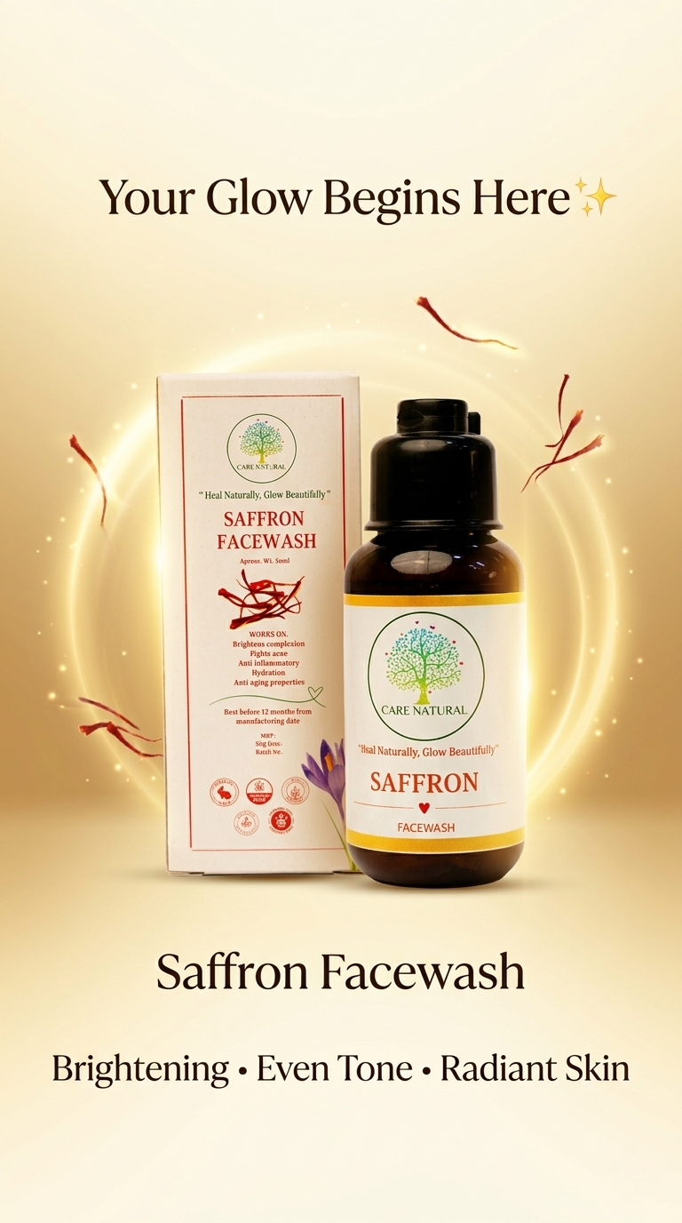 Royal Saffron & Mica Glow Facewash