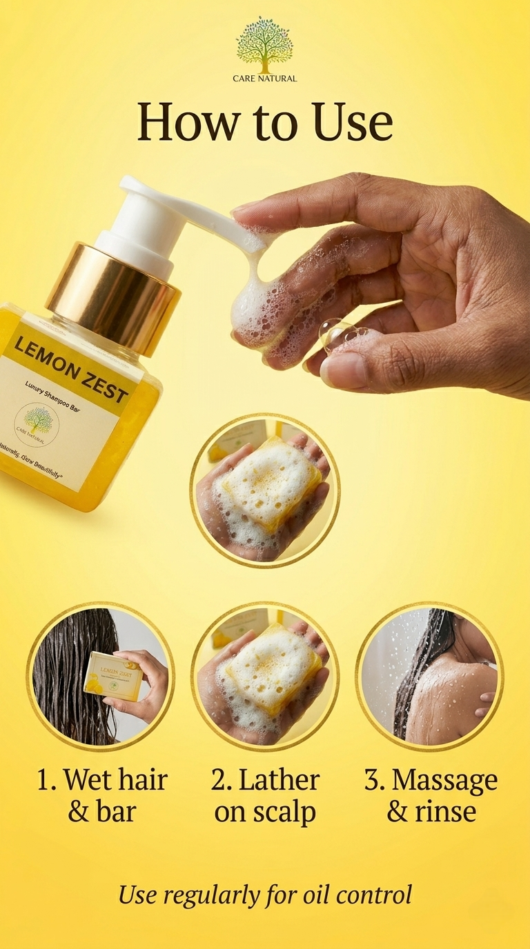 Lemon Zest & Creamy Shampoo Bar