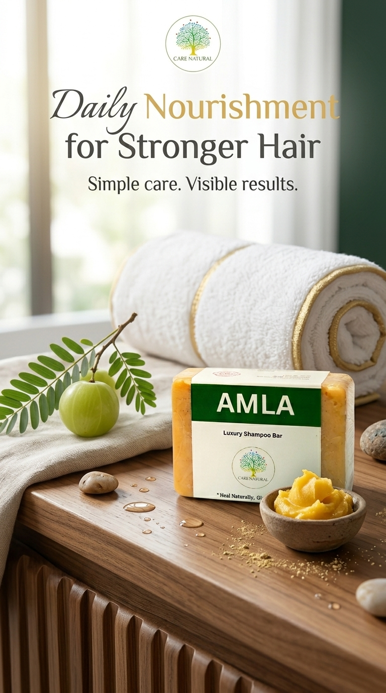 Vitamin C Rich Amla & Cream Shampoo Bar