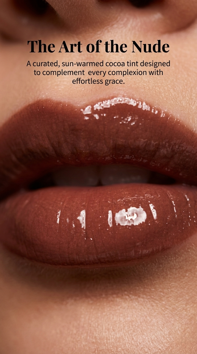 Cocoa & Triple-Butter Nude High-Shine Gloss