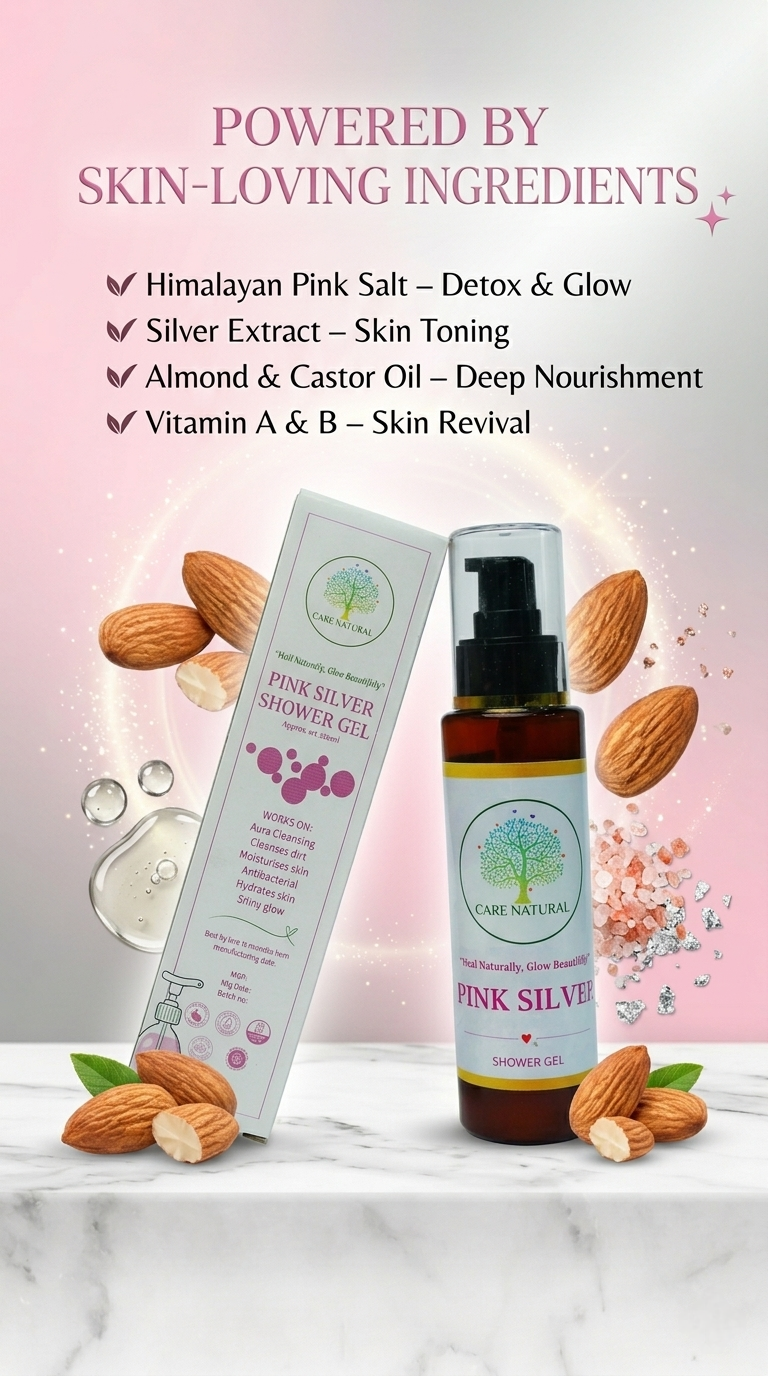 Himalayan Silver & Pink Salt Glow Body Wash