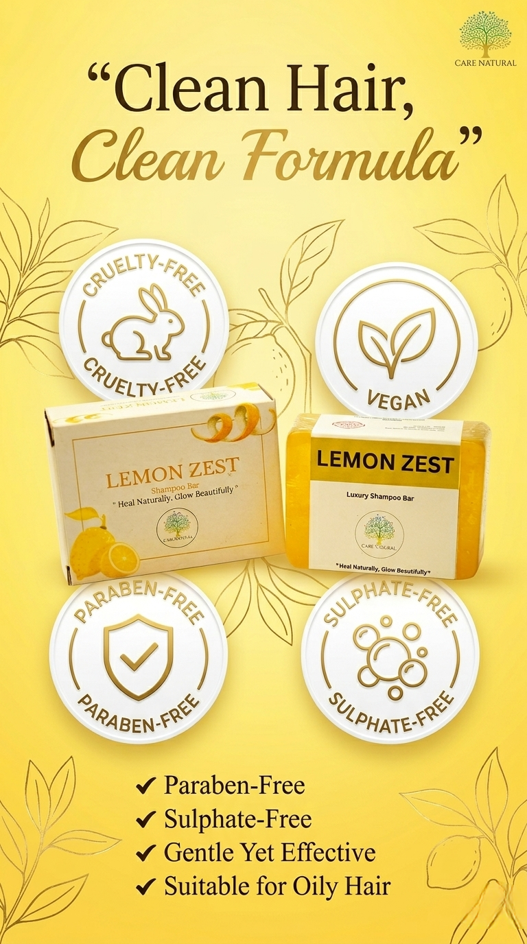Lemon Zest & Creamy Shampoo Bar