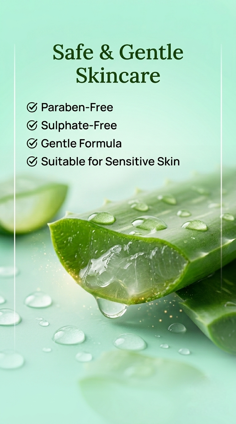 Pure Aloe & Mica Hydration Facewash
