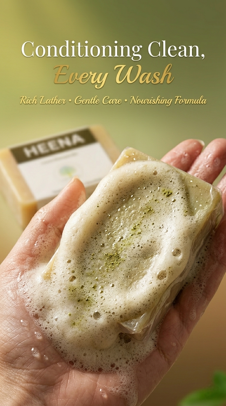 Traditional Henna & Cream Shampoo Bar