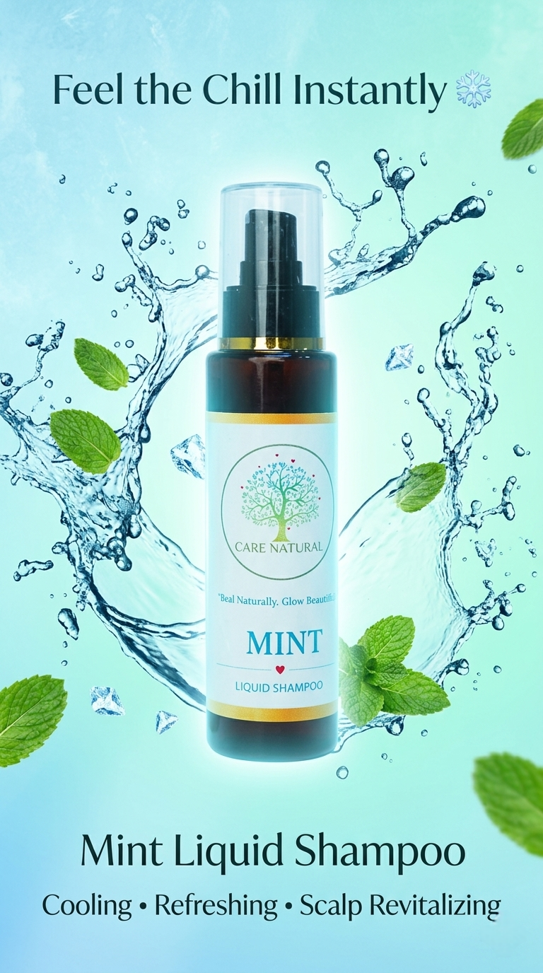 Mint & Silk Cooling Liquid Shampoo