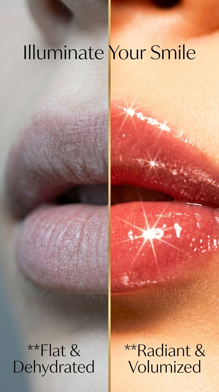 Rose & Strawberry High-Shine Lip Gloss