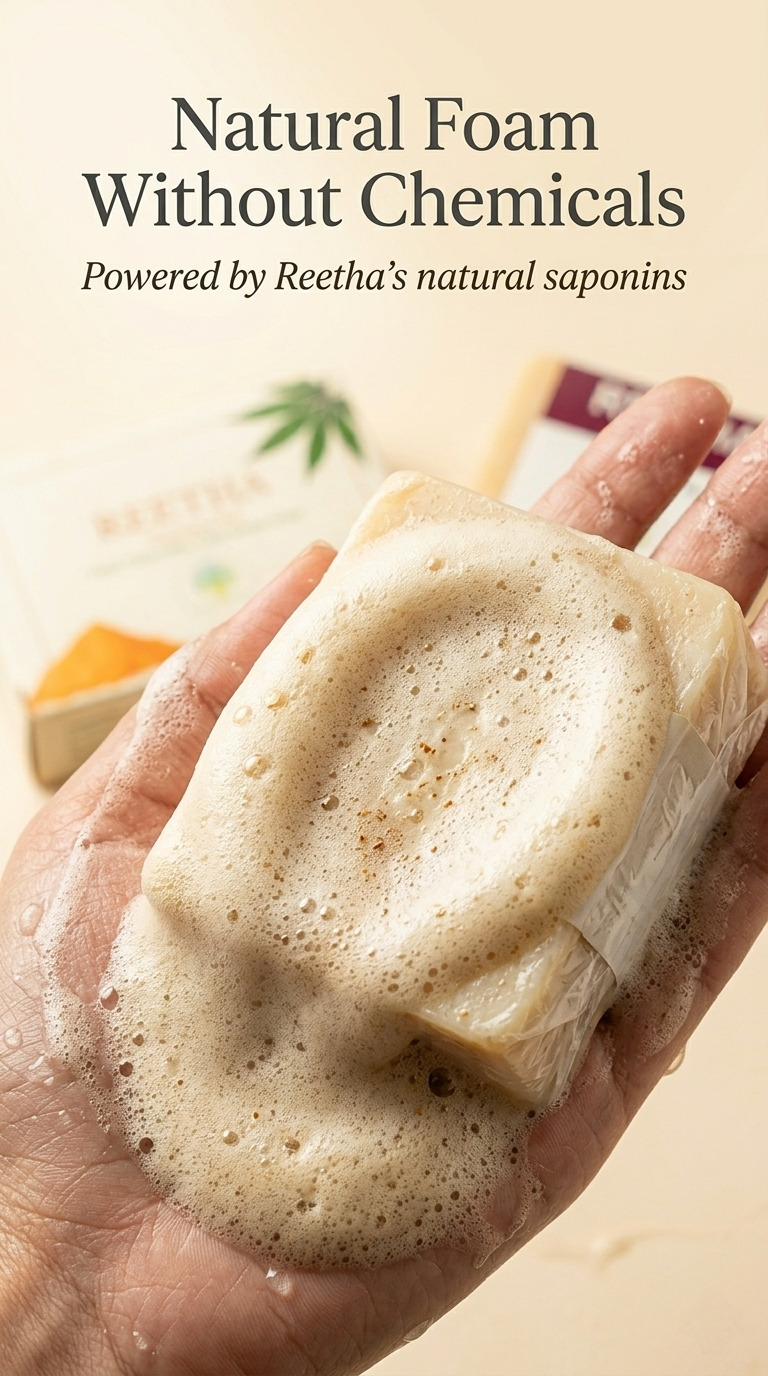 Deep Cleansing Reetha & Silk Shampoo Bar